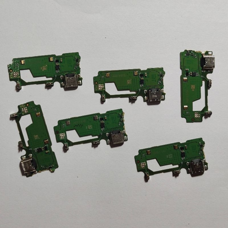 Konektor Charger + IC Vivo Y12 / Y15 / Y17 Patahan Original Copotan