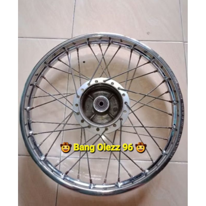 Velg Belakang Supra 125 Karisma Kirana Revo lama Revo Absolute fit Blade Ori