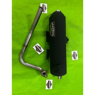 MDM RACING MUFFLER Kenalpot Standard Racing / Kondoman PCX 150 Lokal Leher 26/28 Atas+DB KILLER