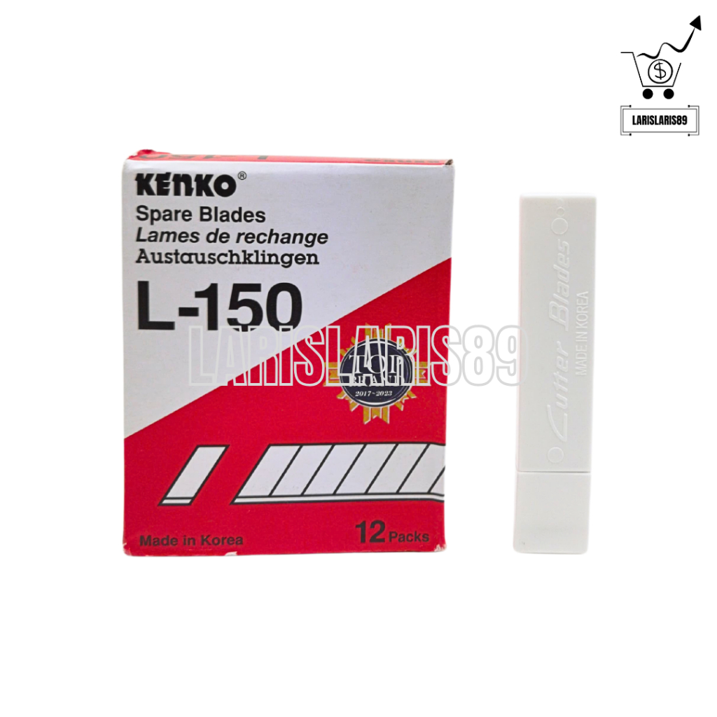 

Refill Isi Cutter Besar Kenko L-150 L150 Eceran 5 pcs [PER TUBE]
