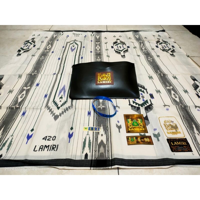 Sarung lamiri songket  SGE sutra