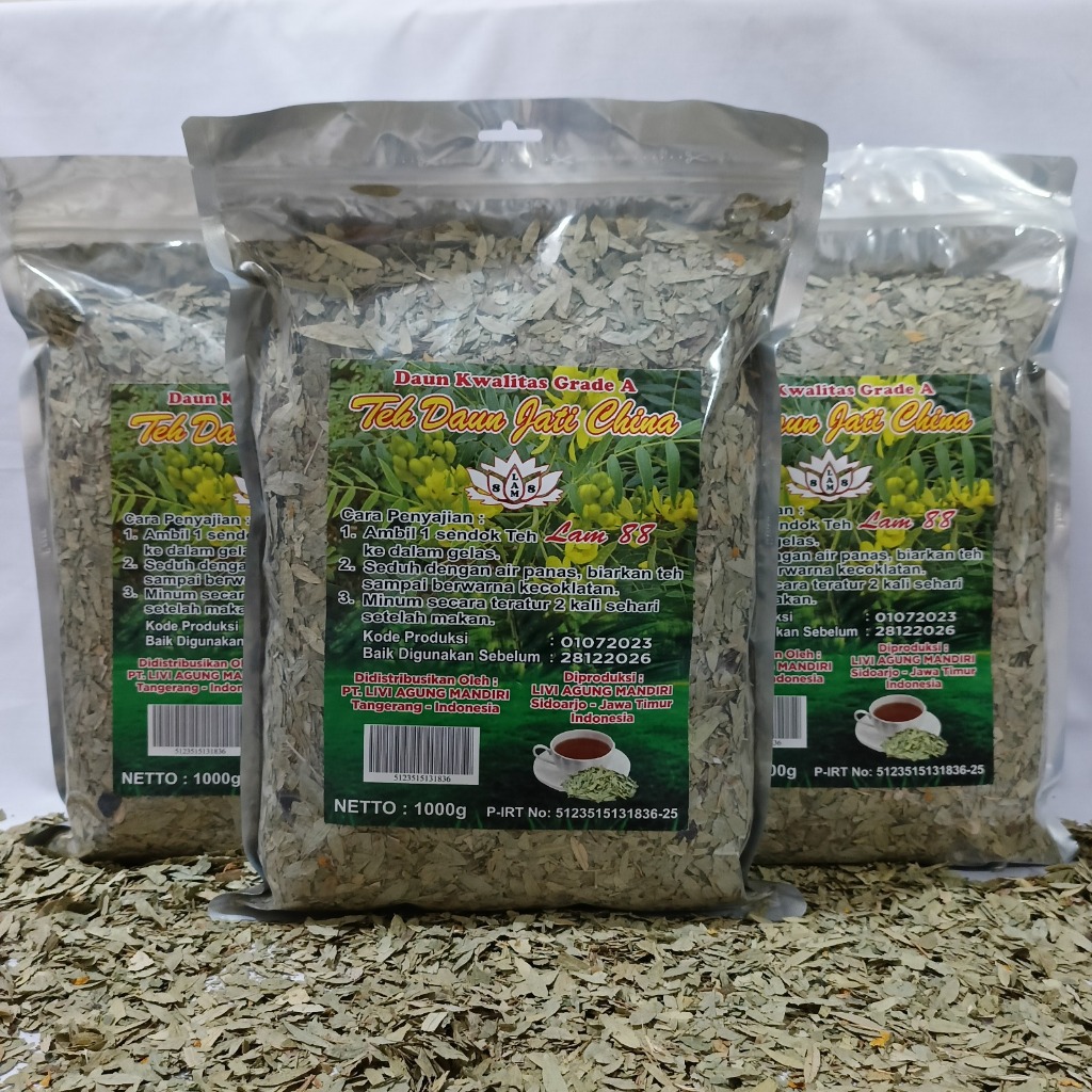 

Daun Jati Cina - Kemasan 1Kg