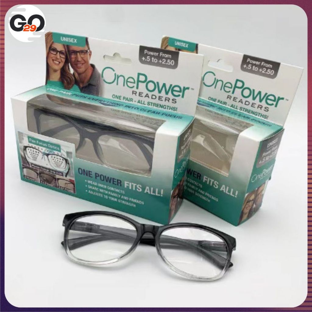 Kacamata Baca Auto Fokus Reading Glasses One Power