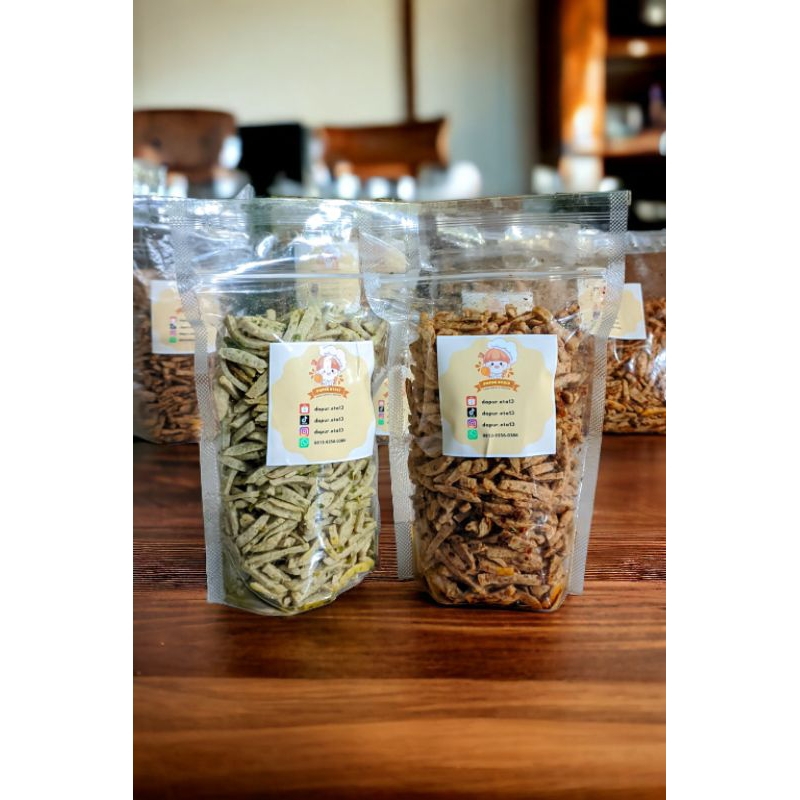 

Basreng pedas daun jeruk 250 gr