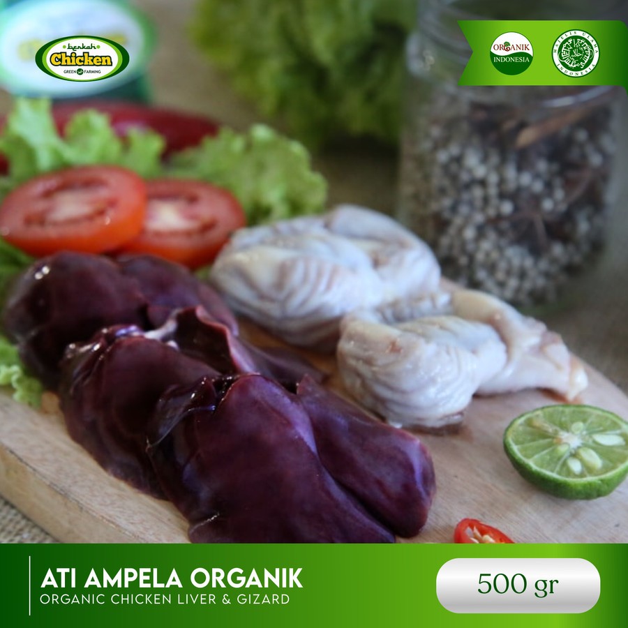 

Ati Ampela Organik Berkah Chicken 500gr