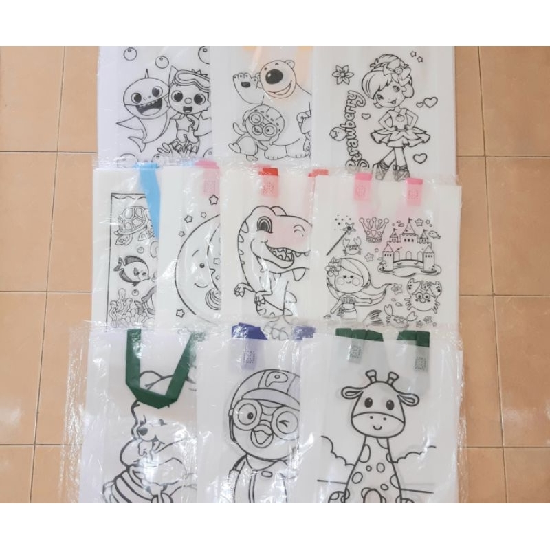 

TAS LUKIS | TAS MEWARNAI | TAS SPUNBOND | GOODIE BAG #2