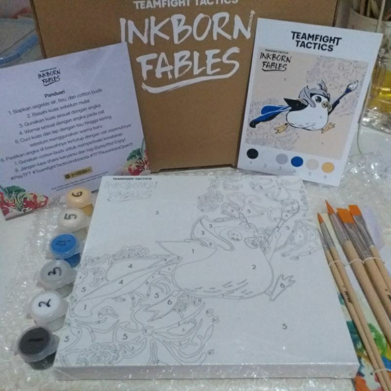 

Set lengkap melukis Pengu, Offi Riot Teamfight Tactics Merch