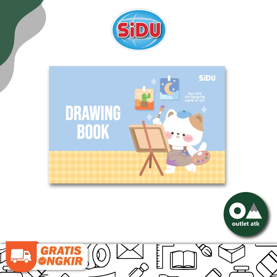 

Buku Gambar A3 SIDU Drawing Book 10 Lembar isi 5 per Pack