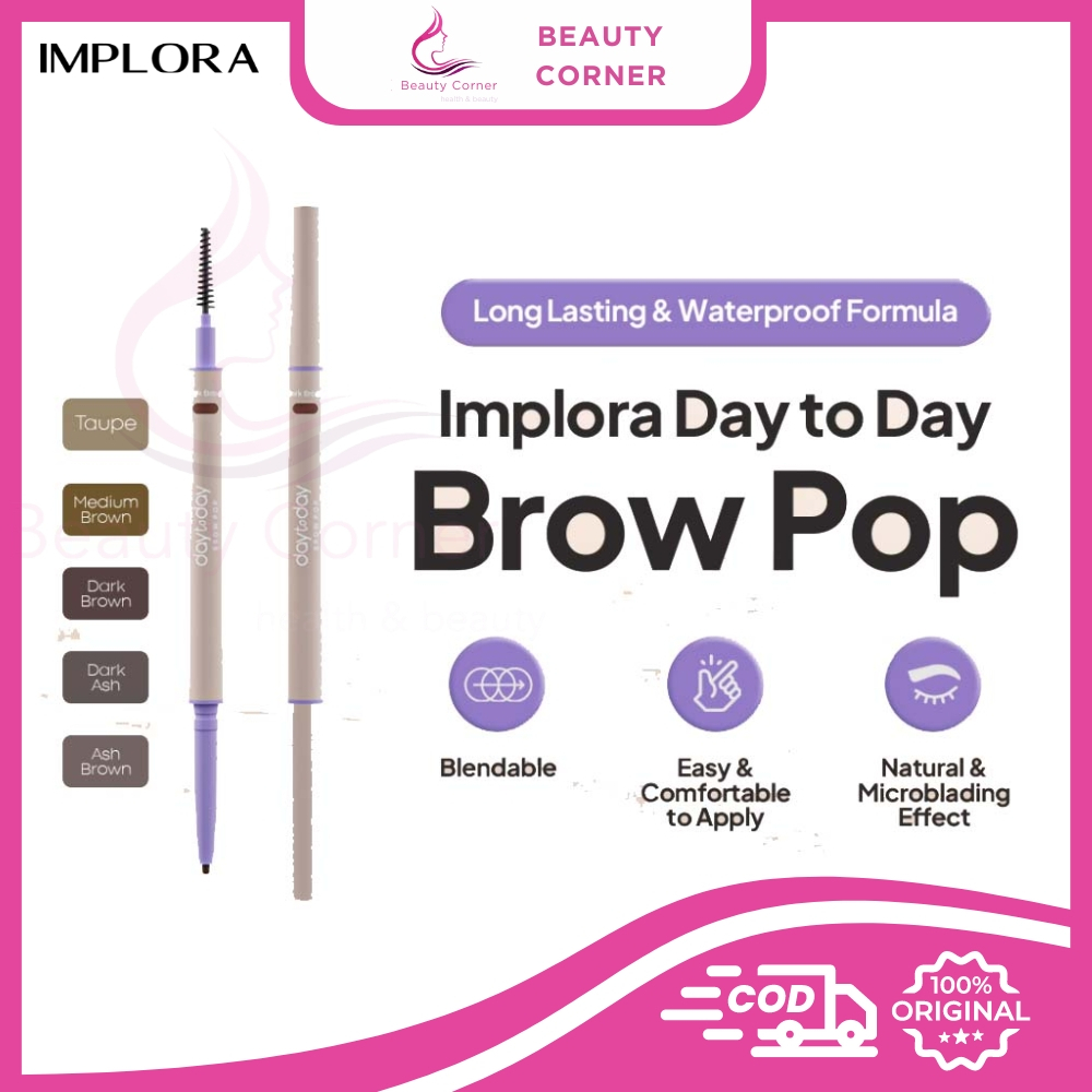 Implora Day To Day Brow Pop Pensil Alis