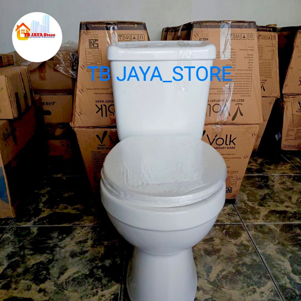 KLOSET CLOSET DUDUK / MONOBLOCK / TOILET DUDUK VOLK 660
