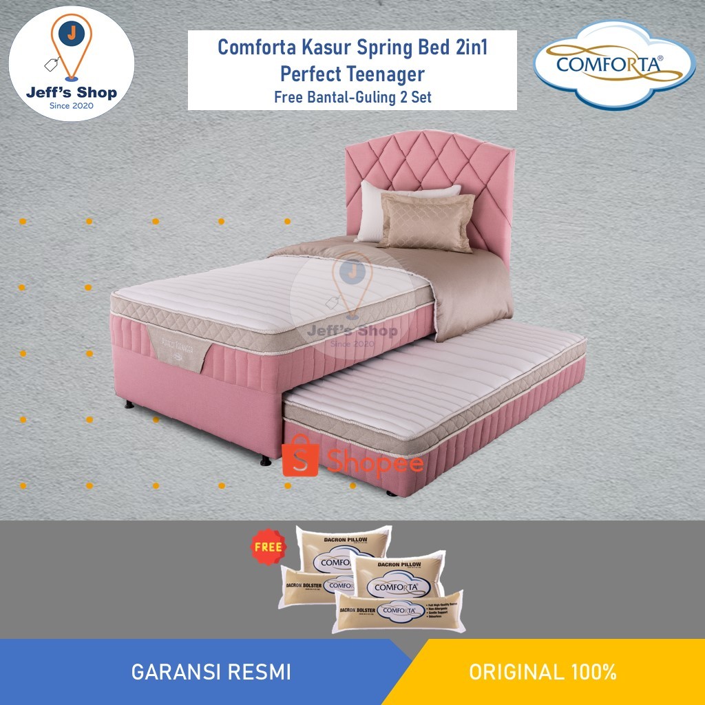 Comforta Kasur Spring Bed 2in1 Perfect Teenager
