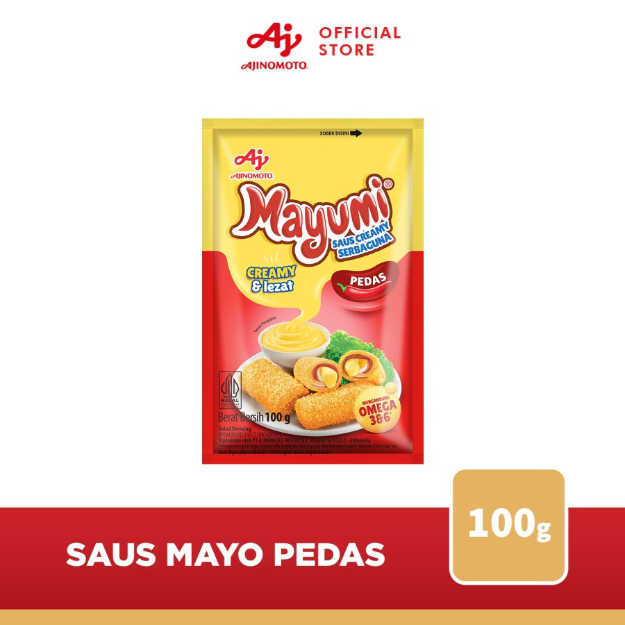 

MAYUMI Mayonnaise Saus Mayo Pedas 100gr