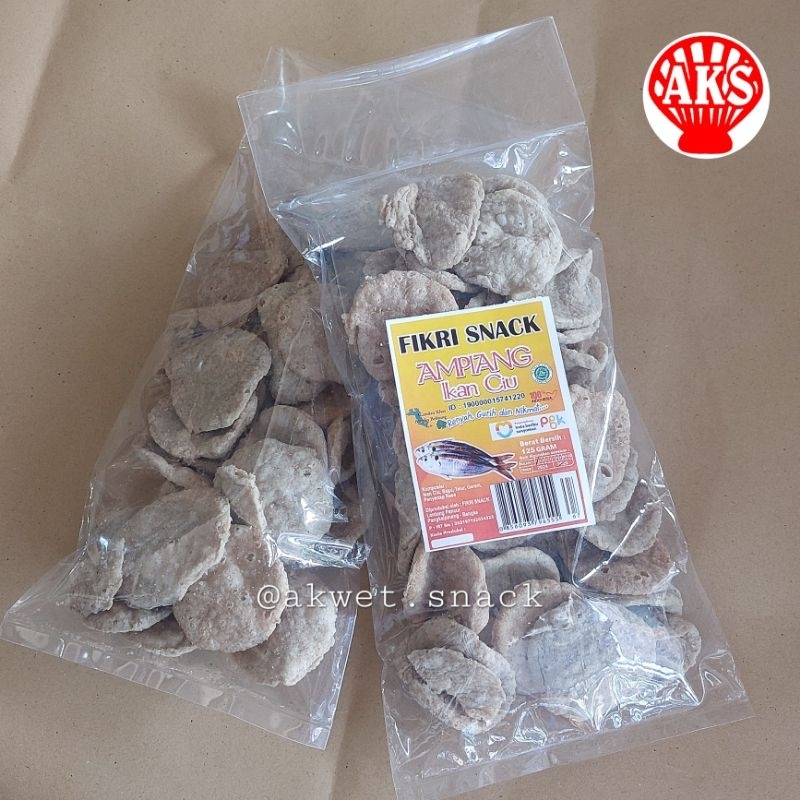 

Kerupuk Ampiang Ikan Fikri Snack Makanan khas Bangka | Akwet Snack