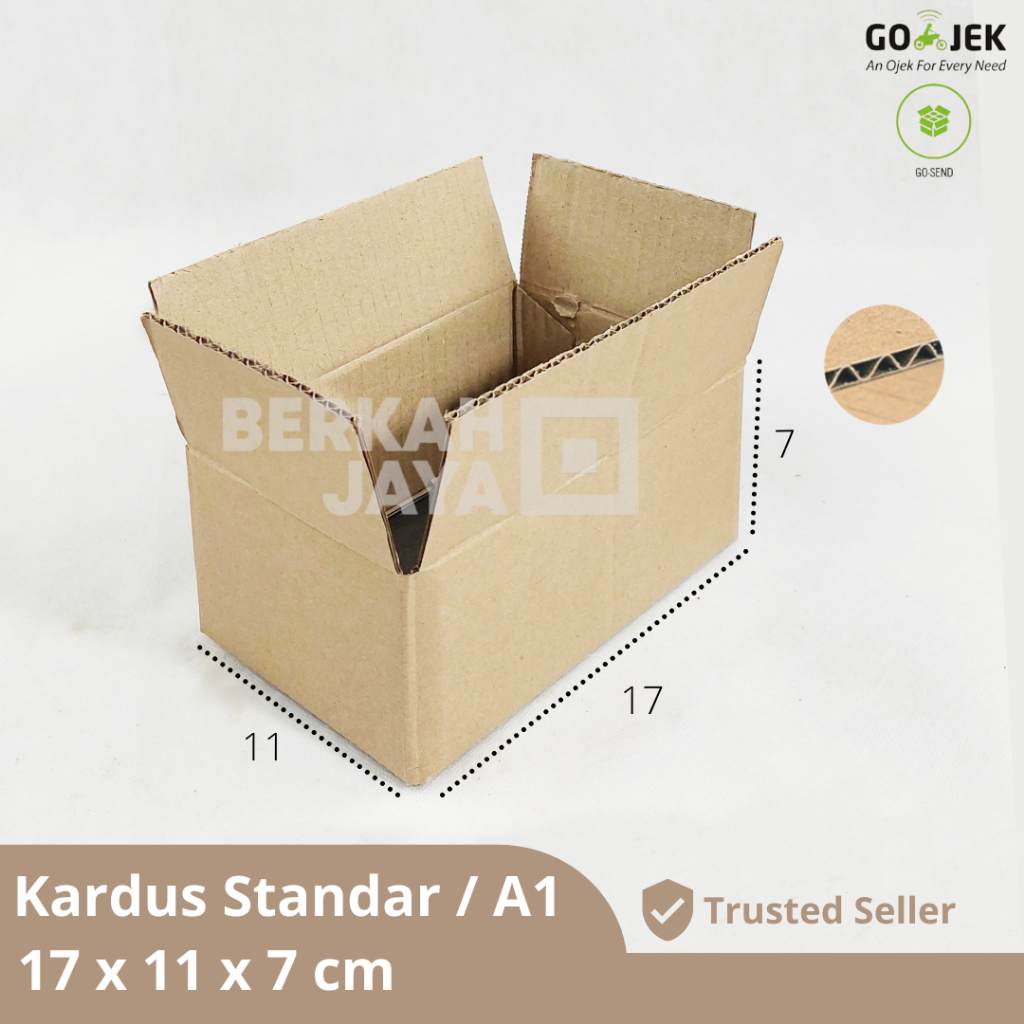 

Kardus / Box / Karton / Aksesoris / Kotak / Dus Packing Skincare, Herbal, Obat Hama – 17 X 11 X 7 cm (Kardus 17 x 11 x 7 cm)