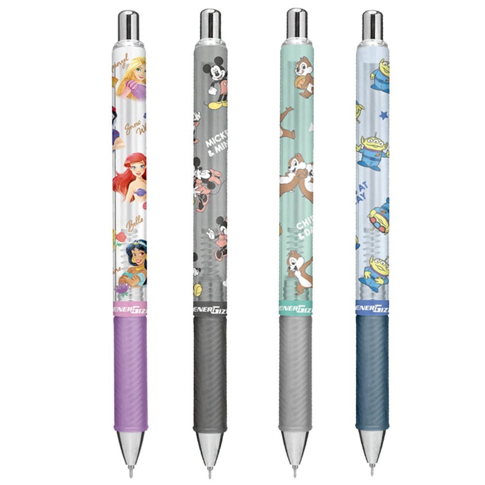 

Pentel EnerGize Disney 2024 Mickey Minnie Mouse Chip n' Dale Princess Pixar Toy Story Mechanical Pencil 0.5mm Pensil Mekanik Limited Edition