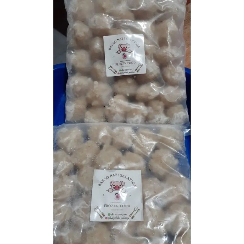 

Homemade Bakso Babi (frozen food)