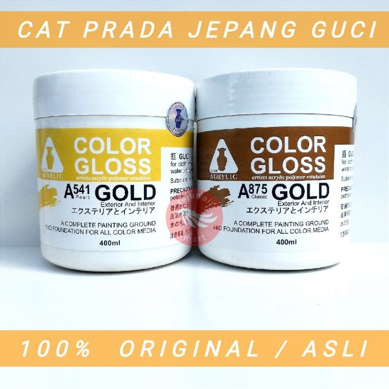 

CAT PRADA EMAS / PRADE JEPANG / PRADA JAPAN GUCI 400 ML ORIGINAL 100%