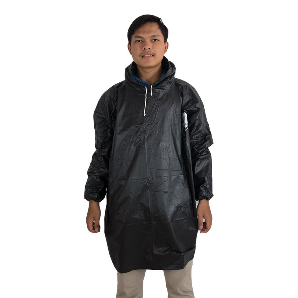 Bromo trendy jas hujan dewasa raincoat putih