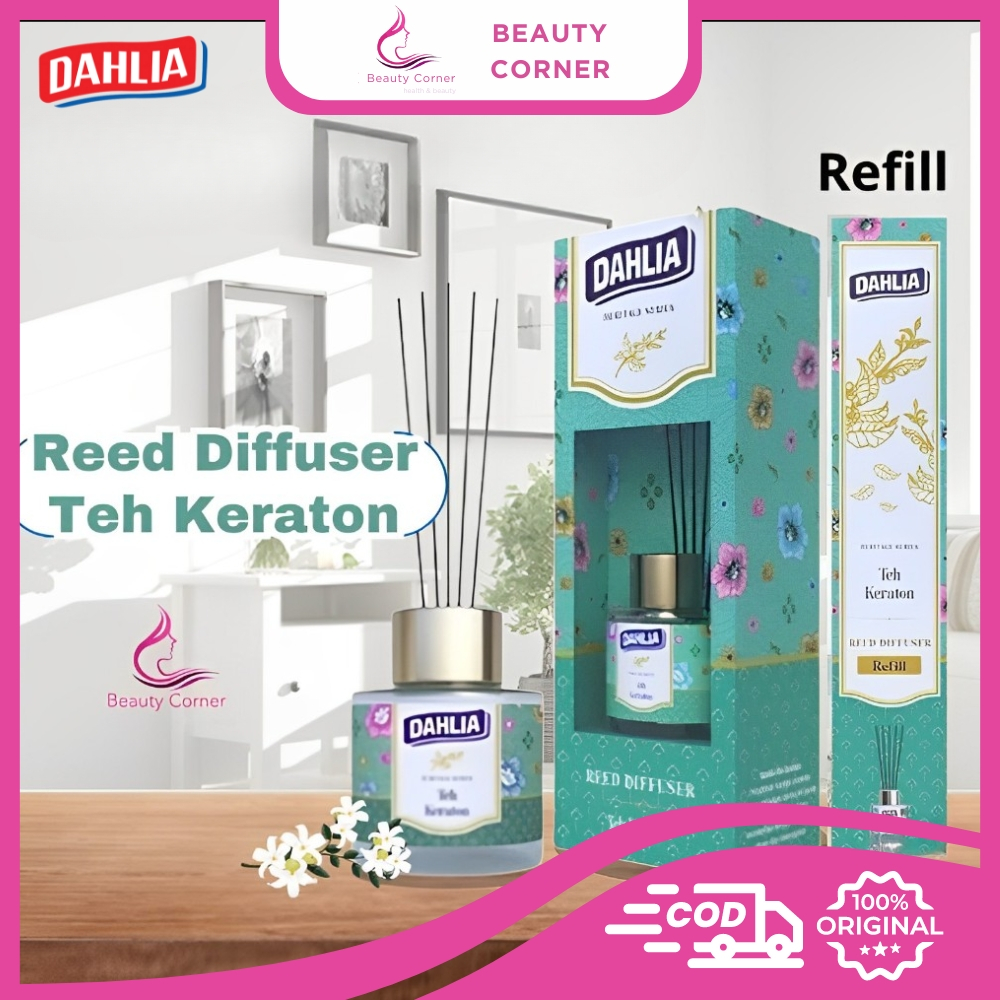 Dahlia Reed Diffuser Teh Keraton Pengharum Ruangan