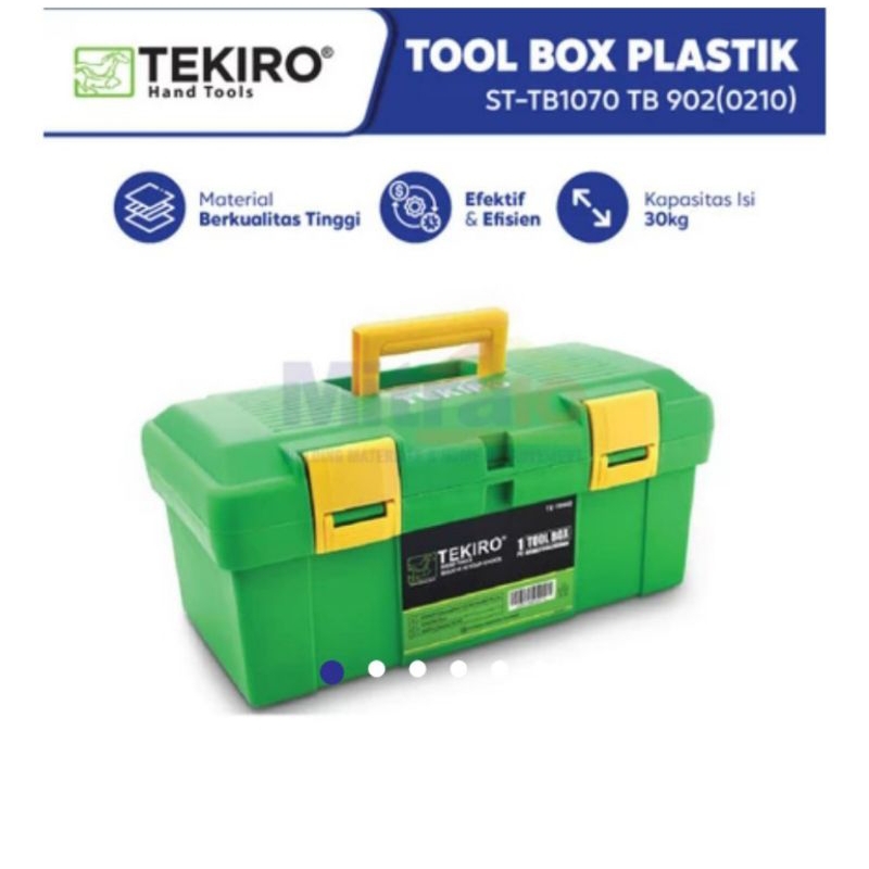 Tekiro Tool Box Plastik ST-TB1070TKR Hijau
