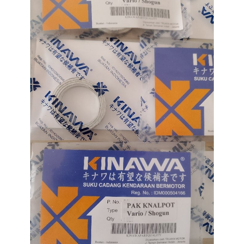 Paking Knalpot/ Paking Ring Knalpot/ Paking Ring Gasket Knalpot Vario, Beat, Scoopy, Spacy, Genio, S