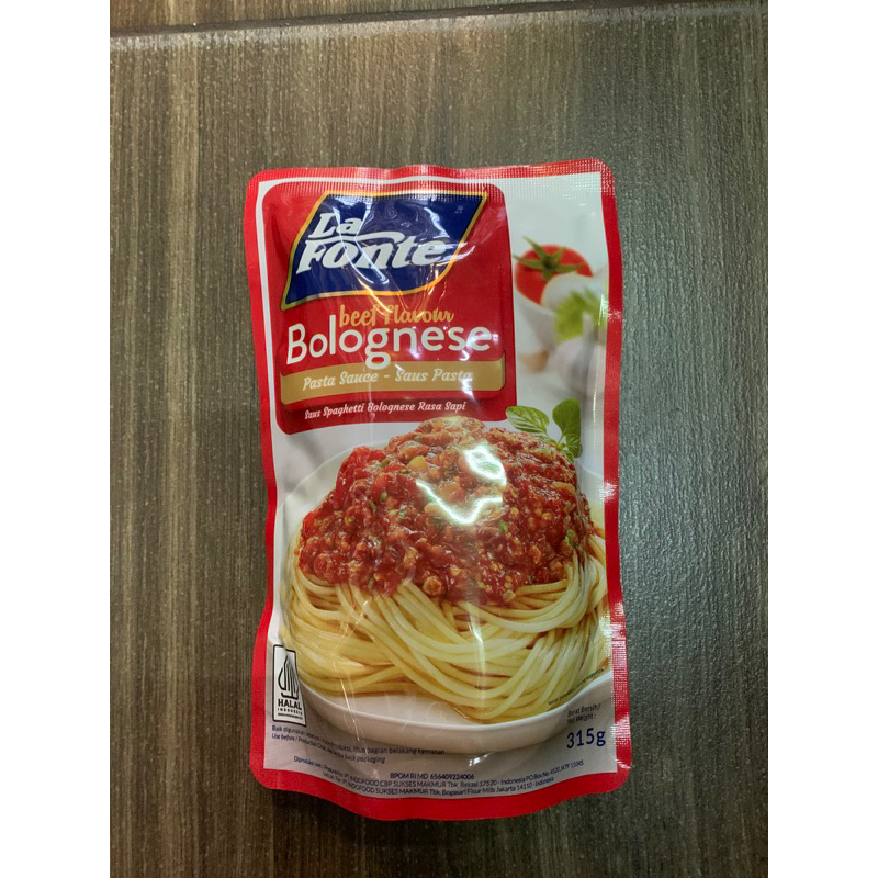 

saus bolognese pasta