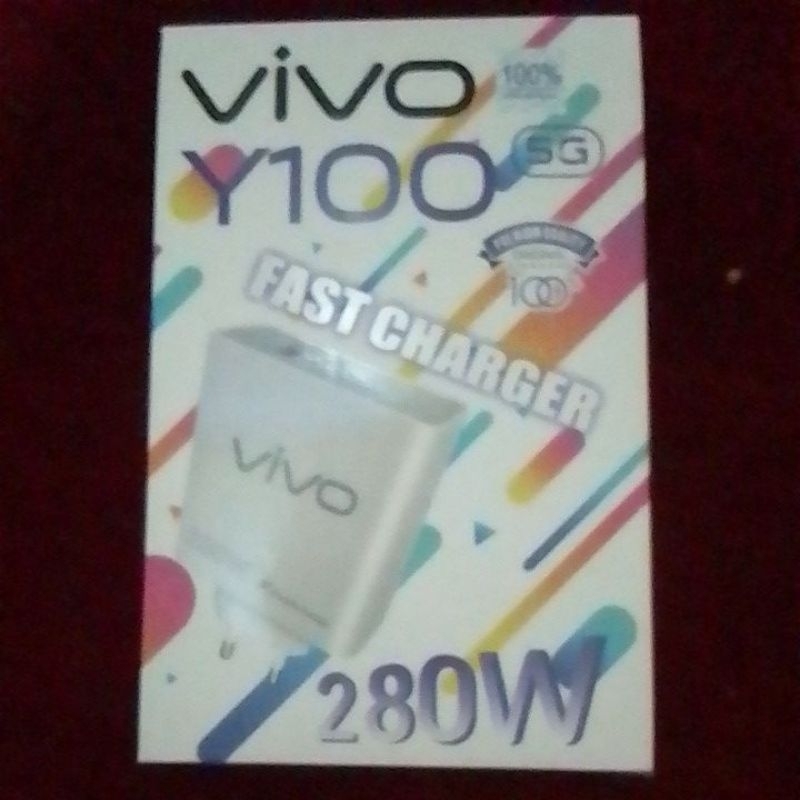 Charger batok 280w  Vivo Y100 fast charger