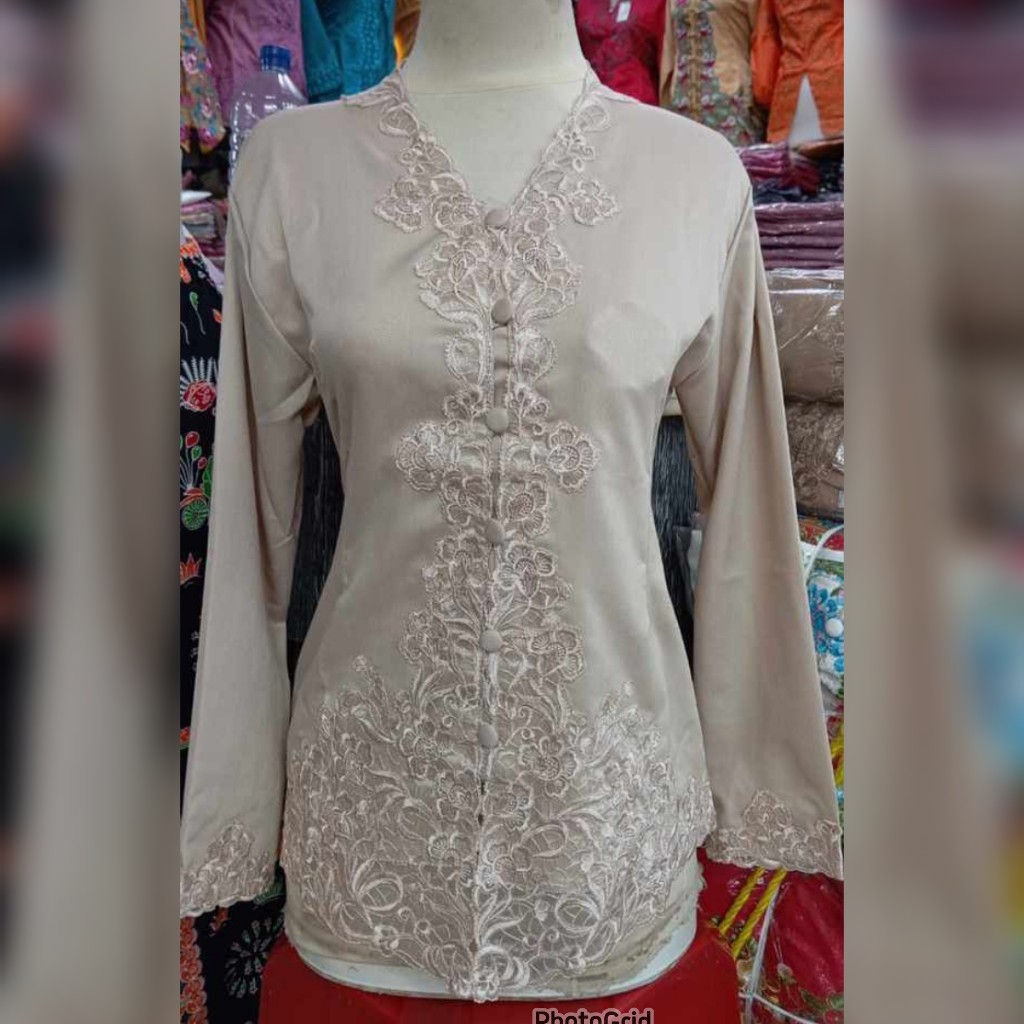 KEBAYA BORDIR ANAK REMAJA/KEBAYA BORDIR LENGAN PANJANG/KEBAYA BORDIR