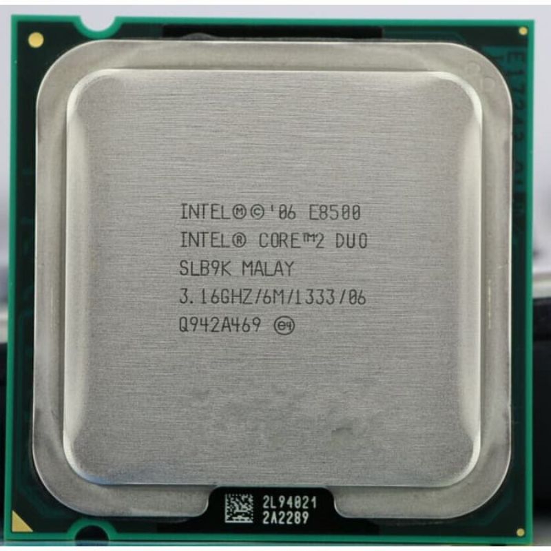 Processor Intel Core 2 Duo 3.16Ghz E8500