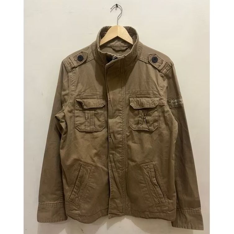 Military Jacket Abercrombie & fitch Denim