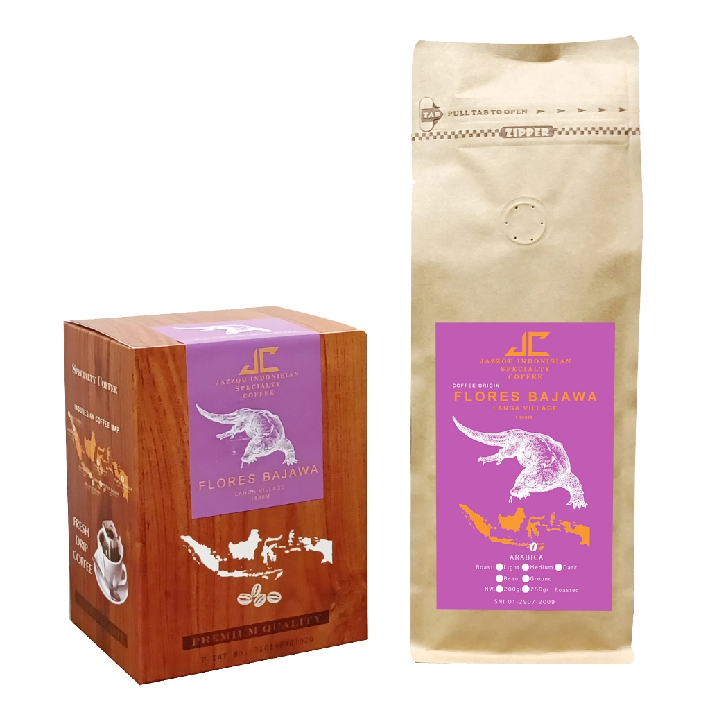 

Jazzou Coffee Arabika Flores Bajawa Kopi Indonesia 100 Gram