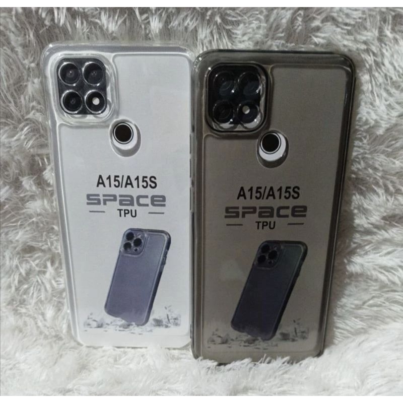 SoftCase Casing OPPO A15/A15S Silikon Clear Bening Transparan Pelindung Belakang hp