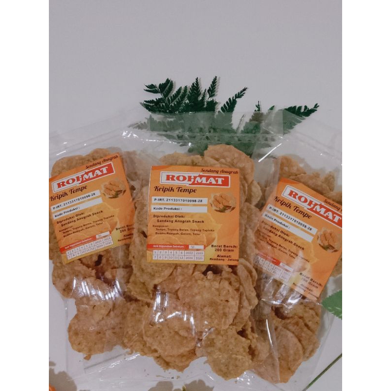 

Kripik Tempe Rohmat by Sendang Anugrah Snack