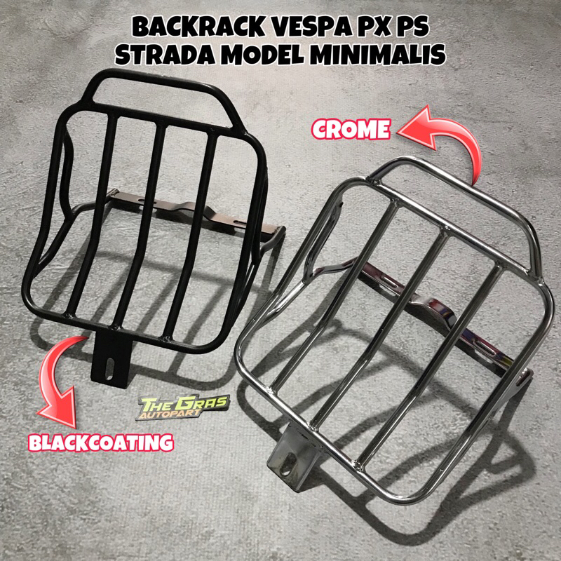 Backrack Vespa Backrack Vespa Px Rak Belakang Vespa Backrak Vespa Rak Belakang Vespa Px Backrak Vesp