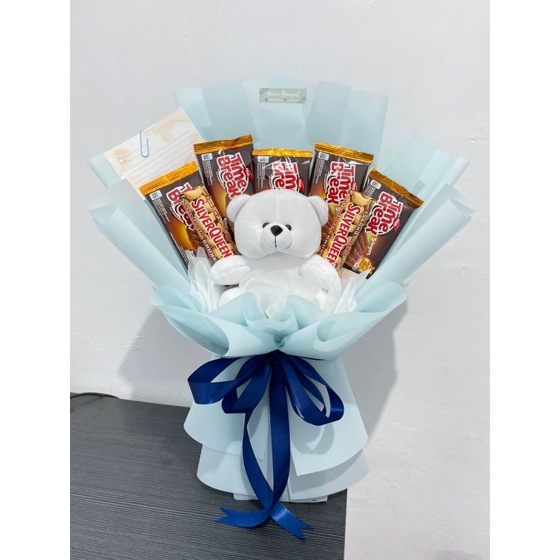 

(INSTANT) BUKET COKLAT BERUANG | SILVERQUEEN | BONEKA