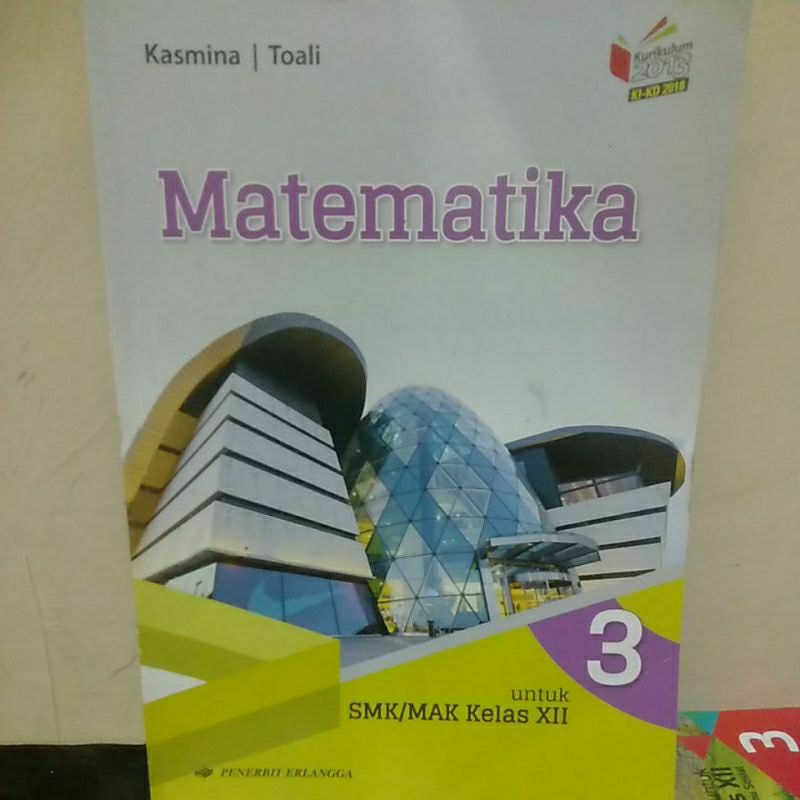 buku matematika SMA/MA kelas 12 Erlangga