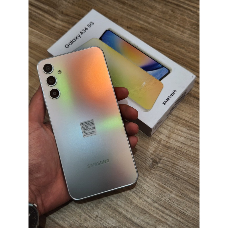 PROMO SAMSUNG A34 5g8/128.Samsung second.samsung surabaya.handphone second.handphone 128