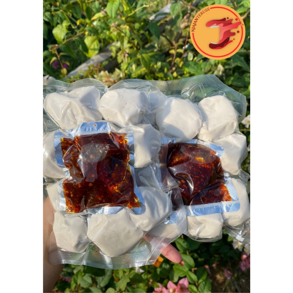 

Basreng Mentah chili oil pedas Lengkap dengan bumbu 1pack isi 10