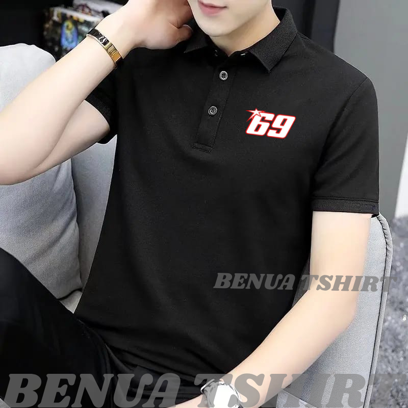 COD-BAJU KAOS KERAH WANGKI PRIA LENGAN PENDEK-NICKY-KAOS POLO MOTIF PRINT SABLON LOGO ELEGAN-KAOS PO