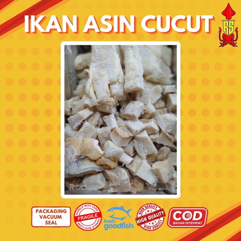 

[COD] IKAN ASIN CUCUT SUPER TERMURAH / CUCUT FULL DAGING TEBAL / IKAN CUCUT / IKAN ASIN MURAH / IKAN ASIN / IKAN KERING ASIN / IKAN KERING / IKAN PREMIUM - IKAN ASIN RS