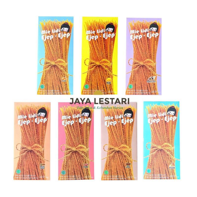 

Mie Lidi Ejep Ejep (66g) (7 Varian Rasa)