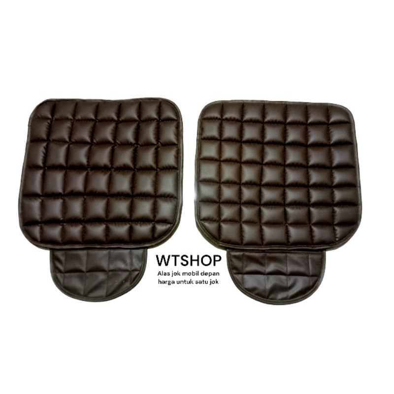 alas duduk depan jok mobil bahan kulit depan