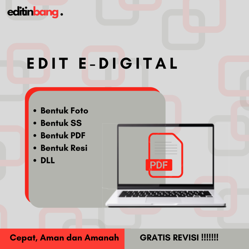 

JASA EDIT FOTO,PDF,HASIL SS,HASIL SCAN DAN APA SAJA