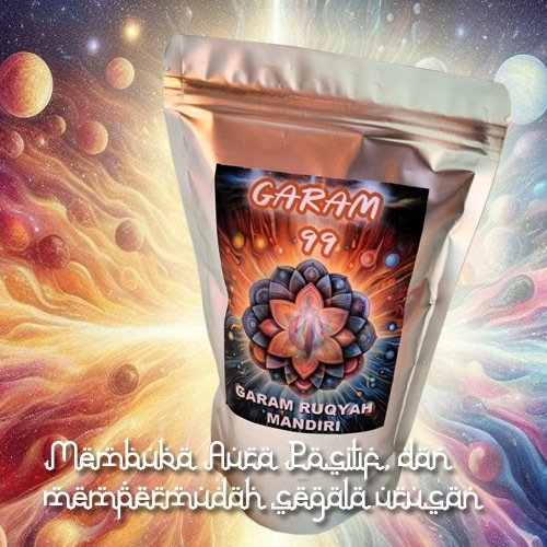 

Garam 99 - Garam Ruqyah Asli | Garam Ruqyah Mandiri | Buka Aura Positif | Pagar Rumah | Memperlancar Usaha/Rejeki | Dagangan Laris | Enteng Jodoh | Hutang Lunas | Buang Aura Negatif | Penangkal Sihir | Tolak Bala | Anak Nurut