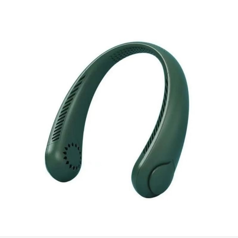 Kipas angin mini gantung leher portabel USB rechargeable kipas angin kecil isi ulang