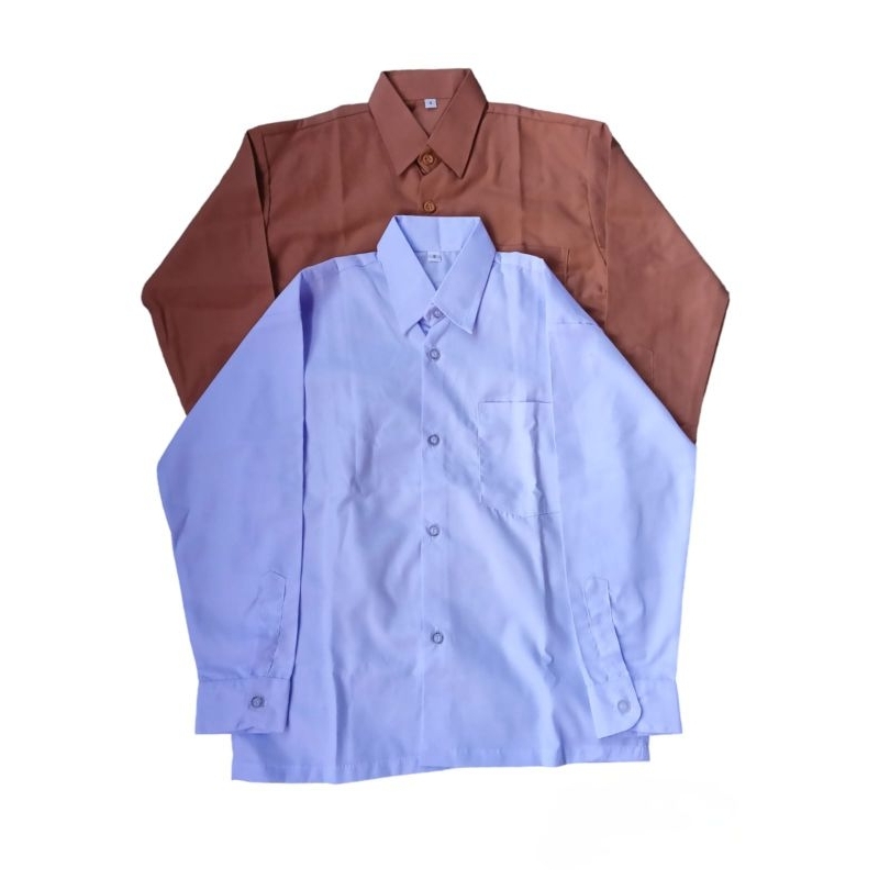 Seragam sekolah panjang, seragam sekolah SD, SMP, SMA, TK, PAUD, baju putih atasan, baju pramuka, ke