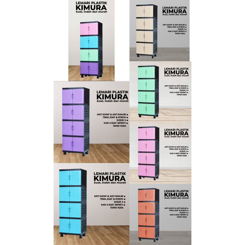 Lemari Kimura 4 Susun