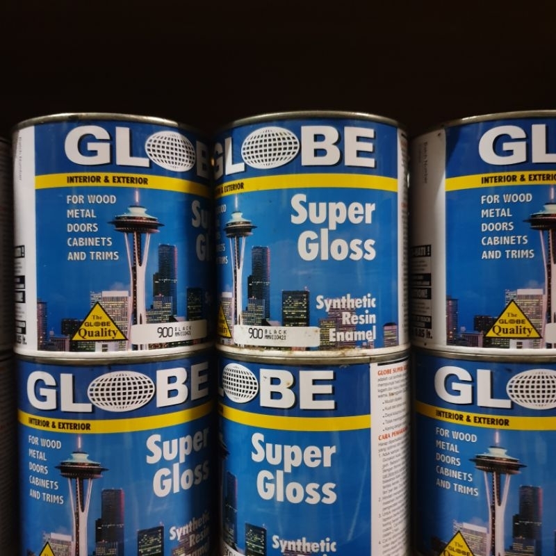 Cat kayu besi globe 1 kg / CAT KAYU DAN BESI / cat besi / cat minyak murah