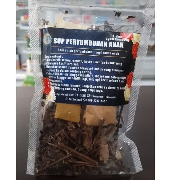 

Ramuan Sup Pertumbuhan Anak