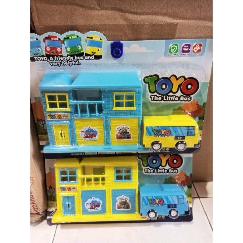 MAINAN RUMAH GARASI TAYO TOYO SET RUMAH TAYO GARASI TAYO